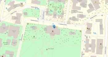 Campus map for The University of Alabama
