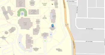 Campus map for Southern College, Birmingham