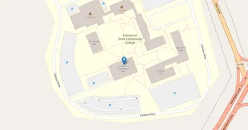Campus map for Enterprise State Community College