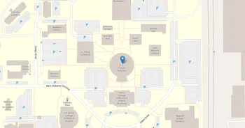 Campus map for Faulkner University