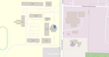 Campus map for J. F. Drake State Community and Technical College