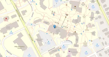 Campus map for University of North Alabama