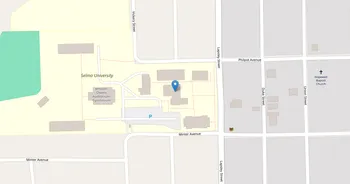 Campus map for Selma University