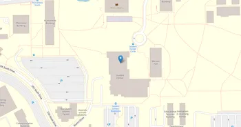 Campus map for University of South Alabama