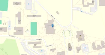 Campus map for Spring Hill College