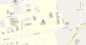 Campus map for Talladega College