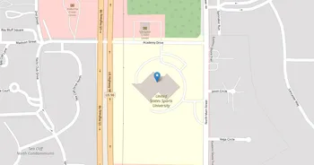 Campus map for United States Sports Academy