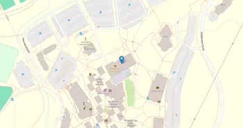 Campus map for Embry-Riddle Aeronautical University, Prescott
