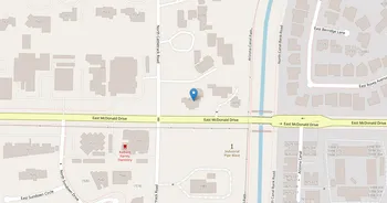 Campus map for The School of Architecture