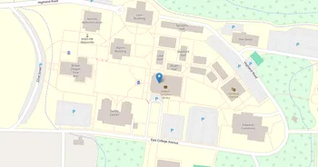 Campus map for Lyon College