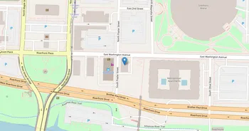 Campus map for Arkansas Technical School