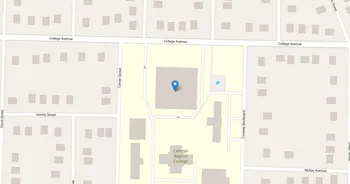 Campus map for Central Baptist College