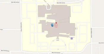 Campus map for Jefferson Regional School of Nursing