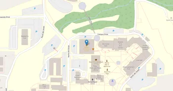 Campus map for Ouachita Baptist University