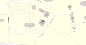 Campus map for University of Arkansas Community College, Morrilton