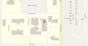 Campus map for Southeast Arkansas College