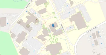 Campus map for University of Arkansas-Pulaski Technical College