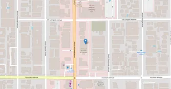 Campus map for American Academy of Dramatic Arts, Los Angeles