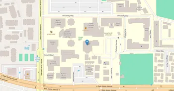 Campus map for Azusa Pacific University