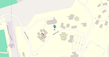 Campus map for Alliant International University, San Diego