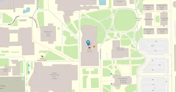 Campus map for California State University, Fullerton