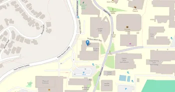 Campus map for California State University, Los Angeles