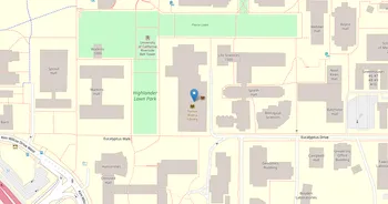 Campus map for University of California, Riverside