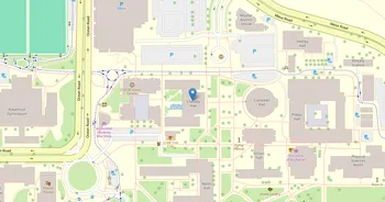 Campus map for University of California, Santa Barbara