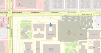 Campus map for Cerritos College
