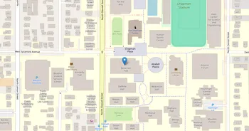 Campus map for Chapman University