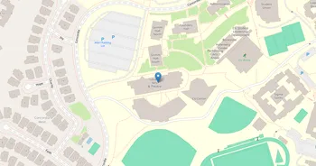 Campus map for Concordia University, Irvine