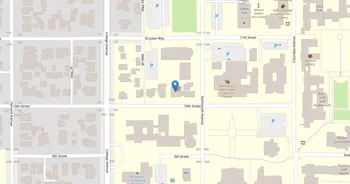 Campus map for Claremont Graduate University