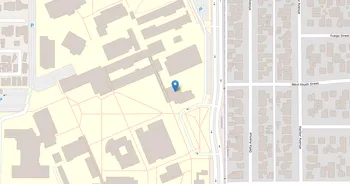 Campus map for Compton College