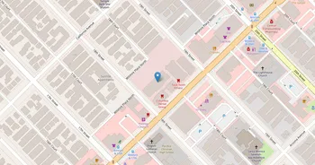 Campus map for Emperor's College of Traditional Oriental Medicine