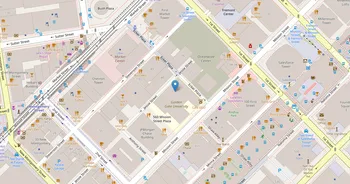 Campus map for Golden Gate University