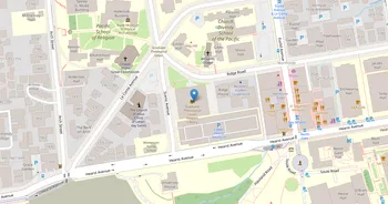 Campus map for Graduate Theological Union