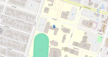 Campus map for University of La Verne