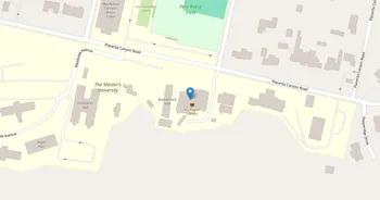 Campus map for The Master's University and Seminary