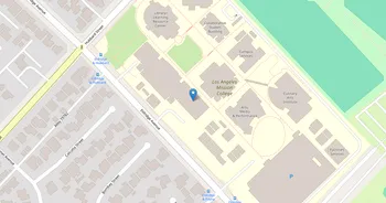 Campus map for Los Angeles Mission College