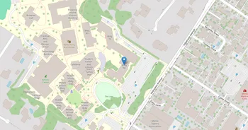 Campus map for Menlo College