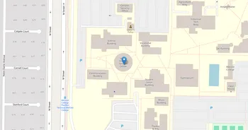 Campus map for Merced College