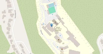 Campus map for Mount Saint Mary's University