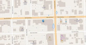 Campus map for North-West College, Pomona