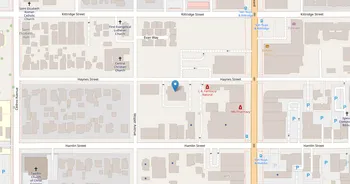 Campus map for North-West College, Van Nuys