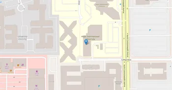 Campus map for Hope International University