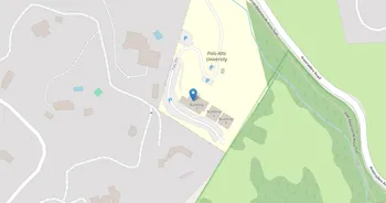 Campus map for Palo Alto University