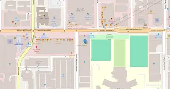 Campus map for Pacific States University