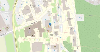 Campus map for Pacific Union College