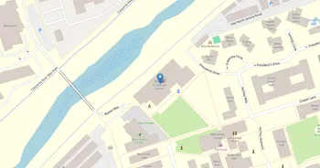 Campus map for University of the Pacific