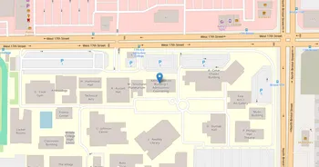 Campus map for Santa Ana College
